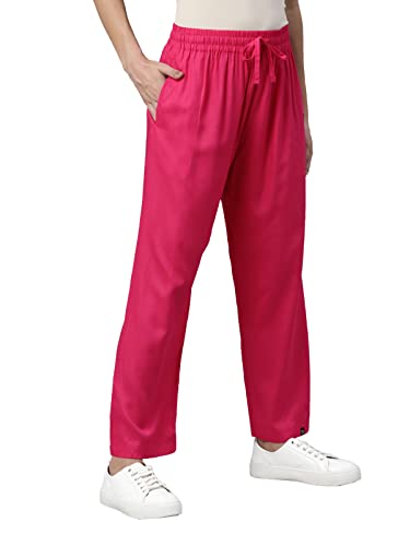 Image of TWIN BIRDS Viscose Fabric Kurti Pant /Trousers with Functional Pocket for Women