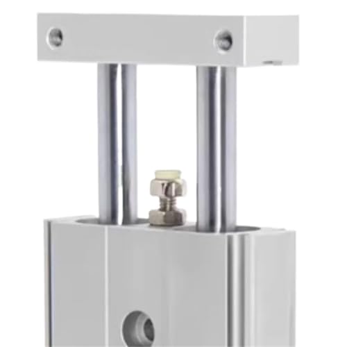 Vérin pneumatique CXSJL20 stroke 100 à double tige compact - 4