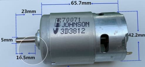 Image of SP 775 DC 12V-24V High Speed Metal Large Torque Small DC Motor Replacement for DIY Toy Cars Motor for Drill 12V /24V Brushed DC Multipurpose Brushed High torque Motor