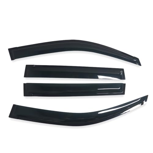 Déflecteurs in-channel anti-pluie pour vitres de Cruiser Prado 150
