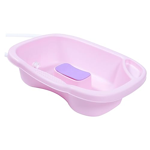 SEWOART Flat Lay Shampoo Basin Hand Wash Basin Hairdressing Basin Hair Washing Tray for Kitchen Sink Medical Washing Basin Pregnant Hair Wash De Shampoo Tub Pregnant Shampoo Basin Bin Pp