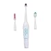 Kisangel Portable Waterproof Electric Toothbrush for Pets Rechargeable Sonic Brush Gentle Bristles for Dogs and Cats Travel-Friendly Design Random Color