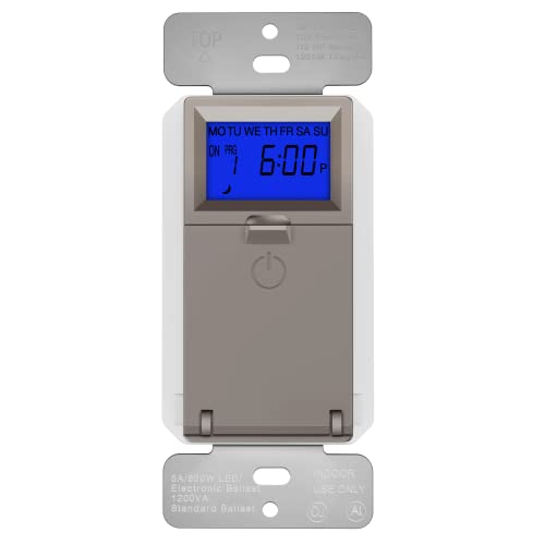 Minuteur astronomique programmable triphasé ou unipolaire pour ventilateur