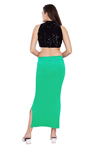 Image of RANI SAAHIBA Women's Stretchy Slim Fishcut Petticoat Cotton Shapewear