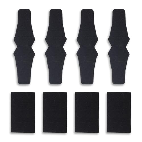 NIIIYTYB 4 Set Arrow Rest Felt Arrow Drop Away Tape Quality Design for Compound Bows, Recurve Bows Archery Grip Sight Felt Pad Anti-Slip Sticker for HDX Arrow Rest