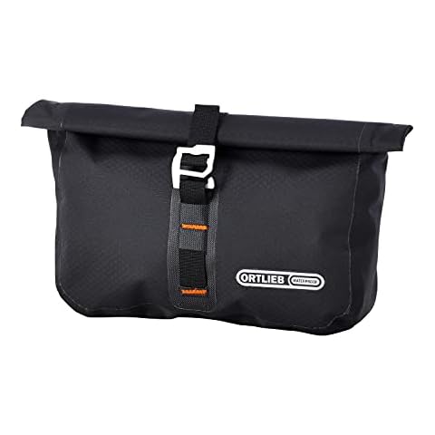 Ortlieb Bike Packing Accessory Pack Handlebar Bag - 3.5L Black Cover
