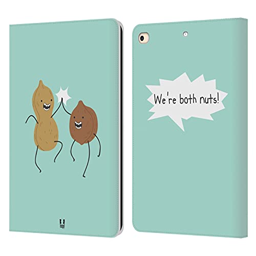 Étui portefeuille iPad 9.7 idéal pour le bureau et les déplacements motif original Noix