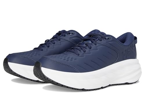 Hoka Men's Bondi SR Sneaker, Outerspace/White, 7.5