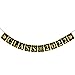 KatchOn, Class of 2018 Graduation Banner - No-DIY Required, Classy Graduation Decorations Sign for College Grad Party and High School Graduation Party Supplies 2018, Gold and Black,Large,8 x 6.5 Inch