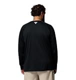 Columbia Terminal Tackle Polo à Manches Longues pour Homme Moyen Black, Cool Grey Logo - 10