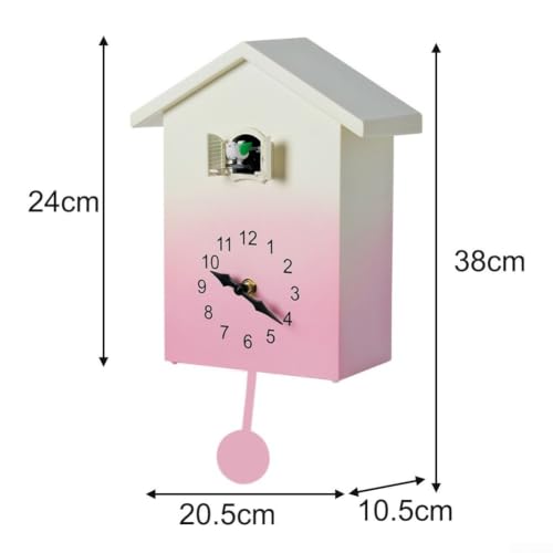 Reloj de cuco de cuento de hadas para decoración de salón infantil 3