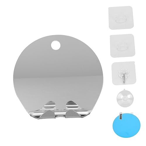 SOESFOUFU Bathroom Mirror Suction Cups Anti Makeup Mirror Set Portable Home Toiletry Mirror Male Shaving Mirror Design