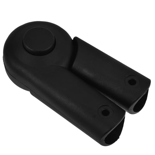 VILLCASE Junta Plegable para Manija de Empuje de Carro Plegable Accesorios para Camping y Transporte de Carga Negro Plástico Nailon