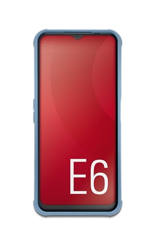 Étui Emporia ME6 bleu avec sangle grip idéale pour téléphoner en marchant sereinement