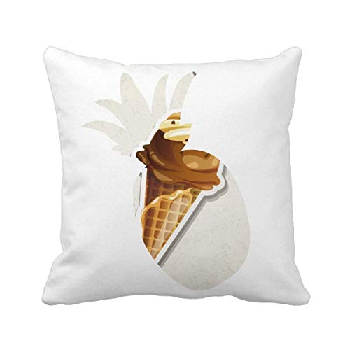 Coussin cerise chocolat pour cocooning et déco de canapé unique - 2