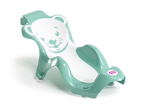 OKBABY Buddy - Hamaca De Baño Ergonómica Con Asiento De Goma Antideslizante...
