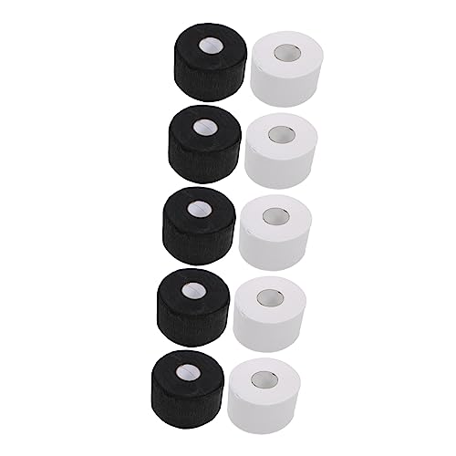 TOVINANNA Hair Wrapping Paper 10 Rolls Disposable Neck Strips Neck Cover Paper for Hair Dyeing