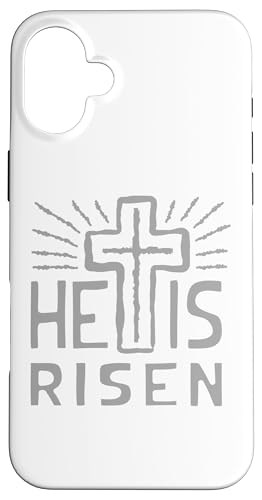 Jesus Is Alive He Has Risen Christ Rose From The Dead �C�[�X�^�[ �X�}�z�P�[�X iPhone 16 Plus �p