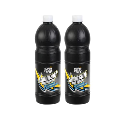 Agua Fuerte Pack 2 x 1 L – Desinfectante Multiusos Hogar – Limpieza Profunda Baños, Suelos y Cocina