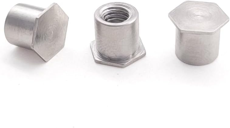 100PCS BSOS-3.5M4 bottom hole 7.2 stainless steel blind hole pressure riveting nut column 6/7/8/10~28/30 - (Thread Diameter: BSOS-3.5M4(100PCS), Length: 14mm)