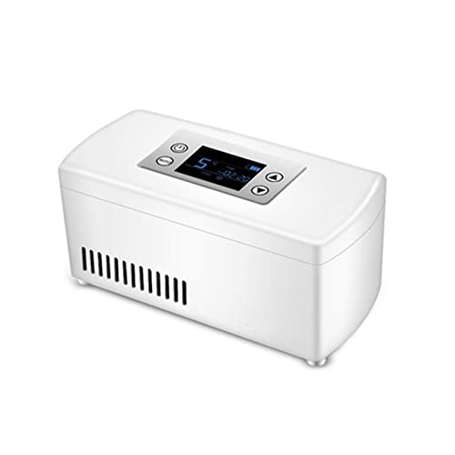 NOALED Refrigeradores de Viaje en automóvil Mini refrigeradores de medicamentos Refrigeradores de insulina Estuches portátiles Maletines de medicamentos pequeños Que Funcionan Durante 10 Horas