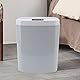 Elektrische Mülldose, 16L Automatische Stumme Stumme Smartsensor -Mülleimere für das Büro für das Schlafzimmer Wohnzimmer. (Grau)