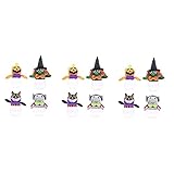  BESTonZON 3 Ensembles 4 Pièces Pot De Bonbons D\'halloween Bonbonniere Fournitures D\'halloween Pot D\'halloween Pot De Citrouille