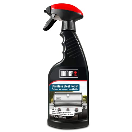Comparison: Best Cleaner For Stainless Steel Grill 10 Weber Stainless Steel Polish 12oz