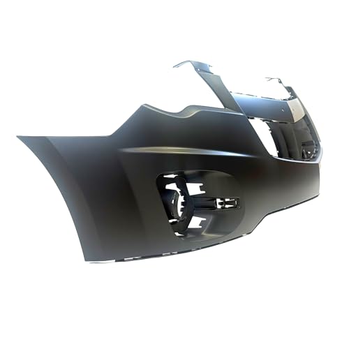 Image of FitParts Compatible with Chevrolet Equinox 2010-2015 Front Bumper Cover | Primed, With Fog Light Holes, Ready to Paint, OEM 20983230, GM1000907