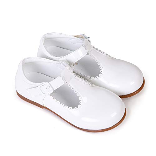 Pettigirl Filles Chaussures Plates Mary Jane antidérapantes