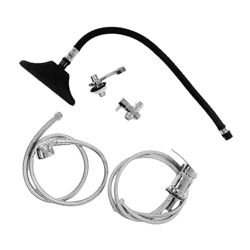 Etyldya シャンプーシンク シャワーヘッド 多機能 頭部機器 調節自在 ウォーターフロー ハンズフリー仕様 美容室 理髪店に適用, Style C