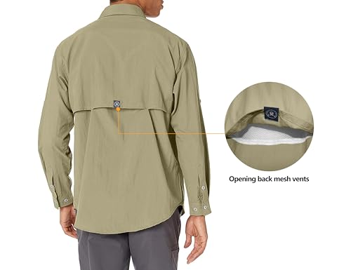 Little Donkey Andy Men's UPF 50+ UV Protection Shirt, Short Sleeve Fishing Shirt, Breathable and Fast Dry2