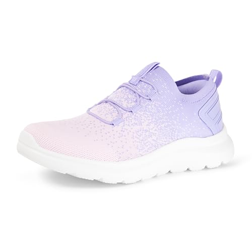 Amazon Essentials Chaussures de Course Légères Mixte enfant, Lavande Rose, 37 EU