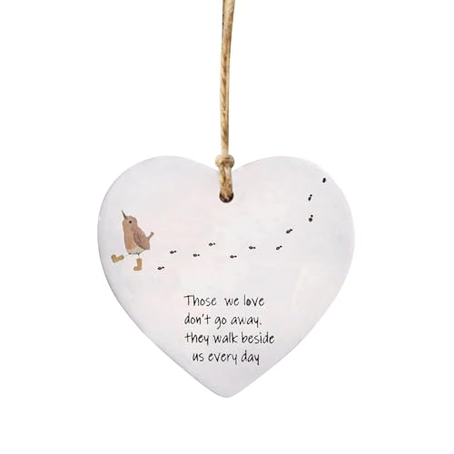 Colgante de cerámica con diseño de corazón de cerámica resistente a la decoloración colgante F