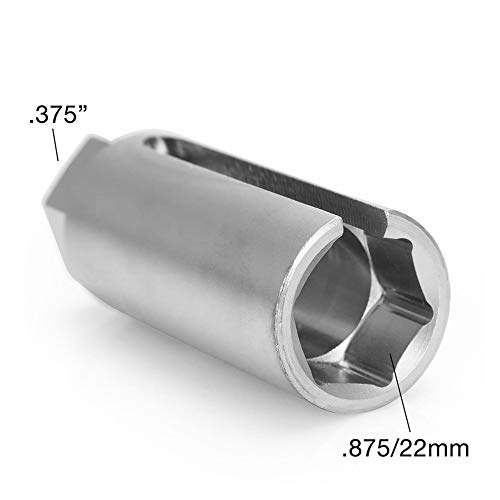 OEMTOOLS Juego de 3 llaves para sensor de oxígeno 22mm miniatura 4