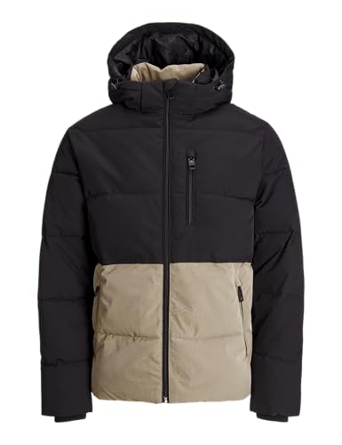 JACK & JONES Puffer Jjeowen Buffer Sn, Vajilla, L Hombres