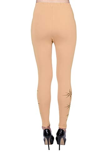 Image of Plus Size Printed Ankle Length Leggings for Women