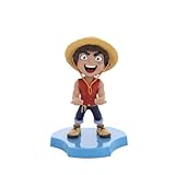 Cableguys One Piece Holdem-Figur Luffy - Halter für Kopfhörer, Smartphone oder kleines Zubehör - 11 cm