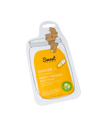Sweet Chef Ginger + Vitamin C Fresh Pressed Sheet Mask - 1 Pack #TOP5