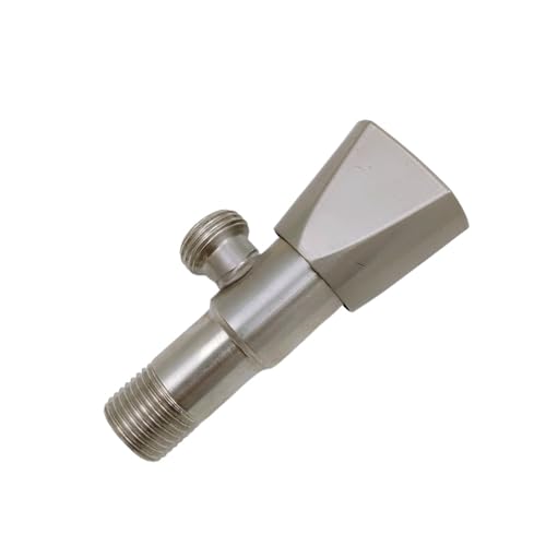 Vanne d'angle universelle antigel en acier inox avec robinet d'arrêt d'eau - 4