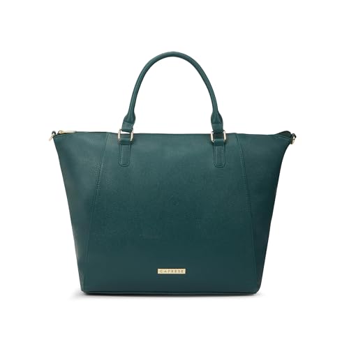 Image of Caprese Foxtail Large Satchel Bag for Women with Adjustable & Detachable Strap | Multiple Compartments | Versatile Shoulder, Crossbody & Handheld Bag for Work, Travel, and Everyday Use