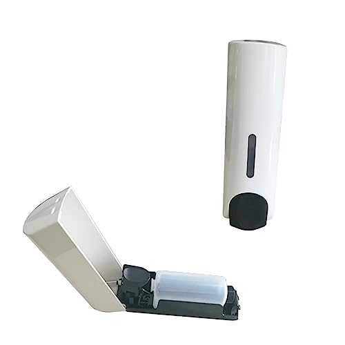 STOBAZA 1pc Wall-Mounted Liquid Soap Dispenser Refillable Shampoo Container Versatile Shower Gel Holder for Bathroom and Kitchen Easy Installation Modern Design