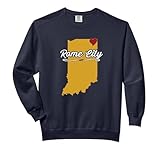 City of ROME CITY Indiana | Hoosier Novelty Merch Gift - Comfort Colors Adult Sweatshirt