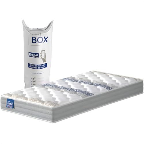 Colchão Solteiro Probel In Box A Vácuo D33 188x88x14Cm