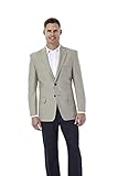 Haggar Men's Linen Like Classic Fit 2-Button Center Vent Sport Coat