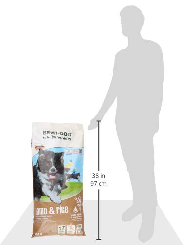 BEWI DOG Lamb & Rice [12,5 kg] Hundefutter | Trockenfutter für empfindliche Hunde | 80% tierisches Eiweiß | für Hunde aller Rassen