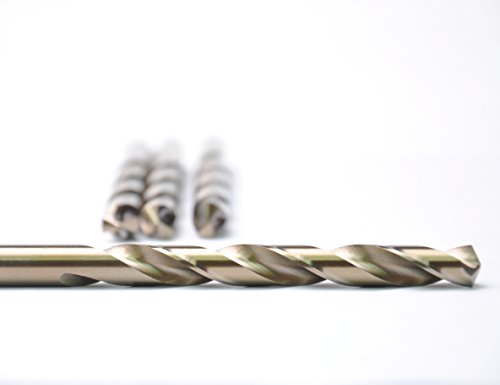 10PCS,17/64", Cobalt Drill Bits