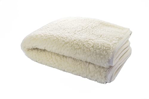 APREGGIO - Babydecke, Wickeldecke aus 100% Bio-Wolle, atmungsaktive Babydecke - Kuscheldecke Baby - Made in Europe, 80 x 110 cm Cover
