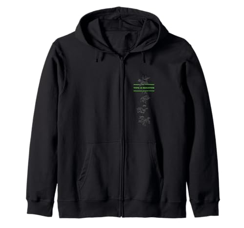 Type O Negative Leaves Double Sided Black Kapuzenjacke