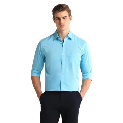 Image of Arrow Men's Solid Slim Fit Shirt